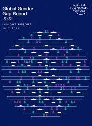 Ondorengo dokumentuaren azalaren erreprodukzio partziala: 'The Global Gender Gap Report 2022' (World Economic Forum, 2022)