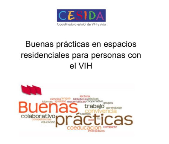 Buenas prácticas en espacios residenciales para personas con el VIH (CESIDA, 2020)