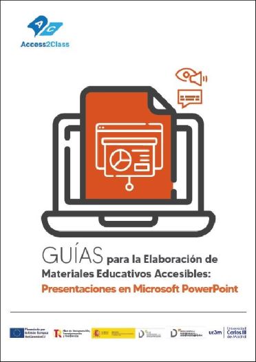 Portada de la gu&iacute;a de elaboraci&oacute;n de PowerPoints accesibles