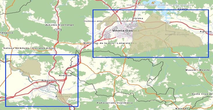 Mapa zonas vulnerables a la contaminaci&oacute;n por nitratos