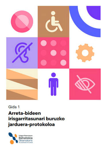 Arreta-bideen irisgarritasunari buruzko  jarduera-protokoloa