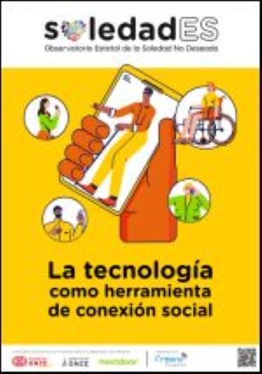 Portada del informe sobre la tecnolog&iacute;a como herramienta de conexi&oacute;n social.