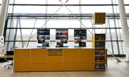 Oficina de turismo del muelle de cruceros de Getxo