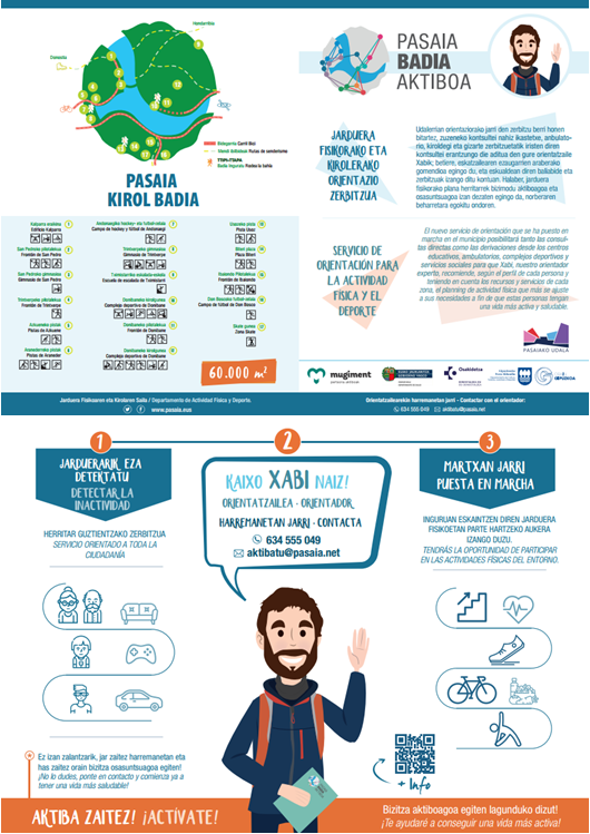 Irudia - Pasaia Kirol Badia orientazio zerbitzua