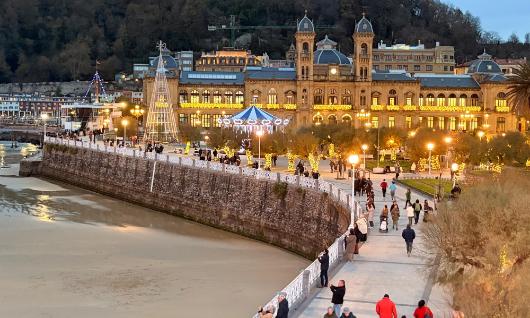 Iluminaci�n navide�a en Donostia / San Sebasti�n 
