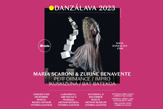 Bernaola Zikloa 2023/2024: "El grito del elefante" (María Scaroni & Zuriñe Benavente)
