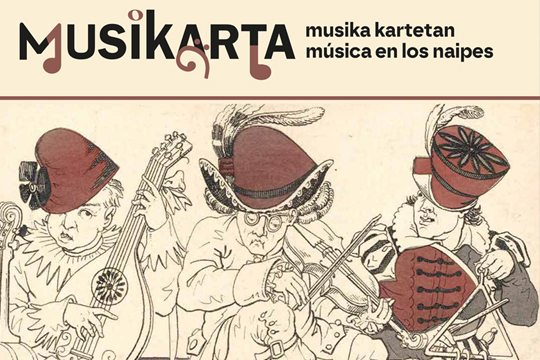 Musikarta. Musika kartetan. Música en los naipes' - Kulturklik