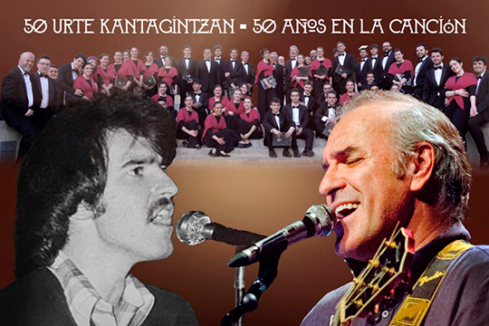 "GONTZAL MENDIBIL. 50 urte kantagintzan"