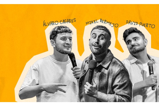 Mikel Bermejo + &Aacute;lvaro Casares + David Puerto: "Bufones o Leyendas"