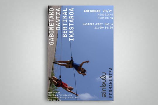 Gabonetako dantza bertikal ikastaroa (hasiera-erdi maila)