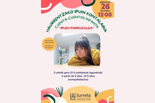 Cuentacuentos: "Ipuin porrusalda"