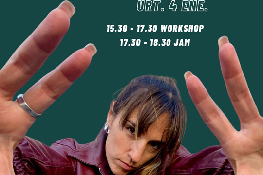 Dantza urbanoak: tailerra Sylvia Palaciosekin