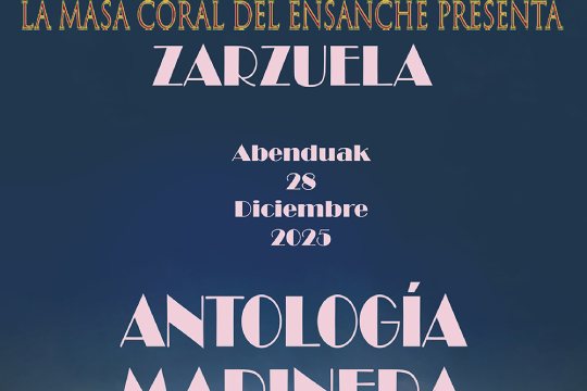 "Antolog&iacute;a marinera de la zarzuela"