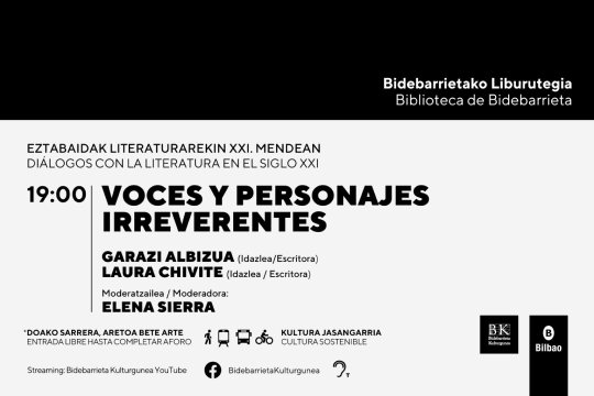 Di&aacute;logos con la literatura en el Siglo XXI: "Voces y personajes irreverentes"