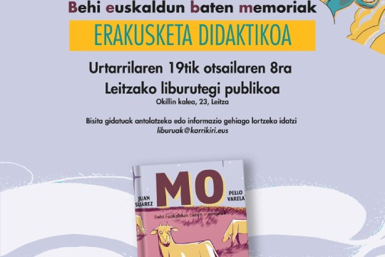 "MO. Behi euskaldun baten memoriak"