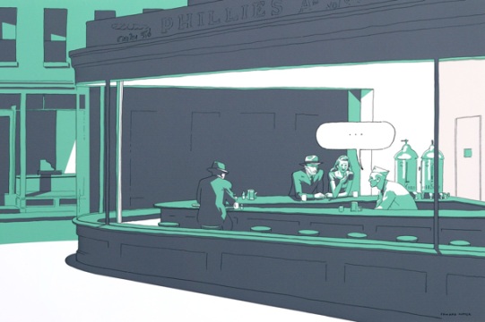 After Hopper. Grabados de José Antonio Azpilikueta' - Kulturklik