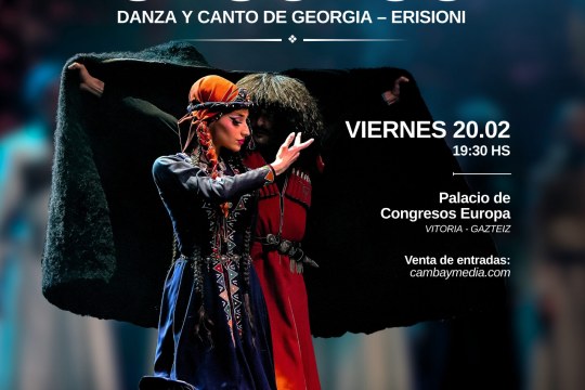 "Kaukasoko sustraiak, Georgiako dantza eta kantua"