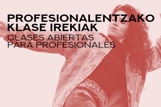 Profesionalentzako klase irekiak: urbanoa Maialen Mendesekin