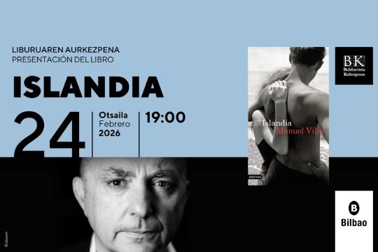 Presentación de libro: 'Islandia' (Manuel Vilas) - Kulturklik