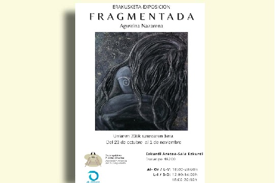 "Fragmentada", exposici&oacute;n de Agustina Nazarena