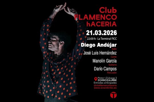 Club Flamenco hACERIA: Diego And&uacute;jar
