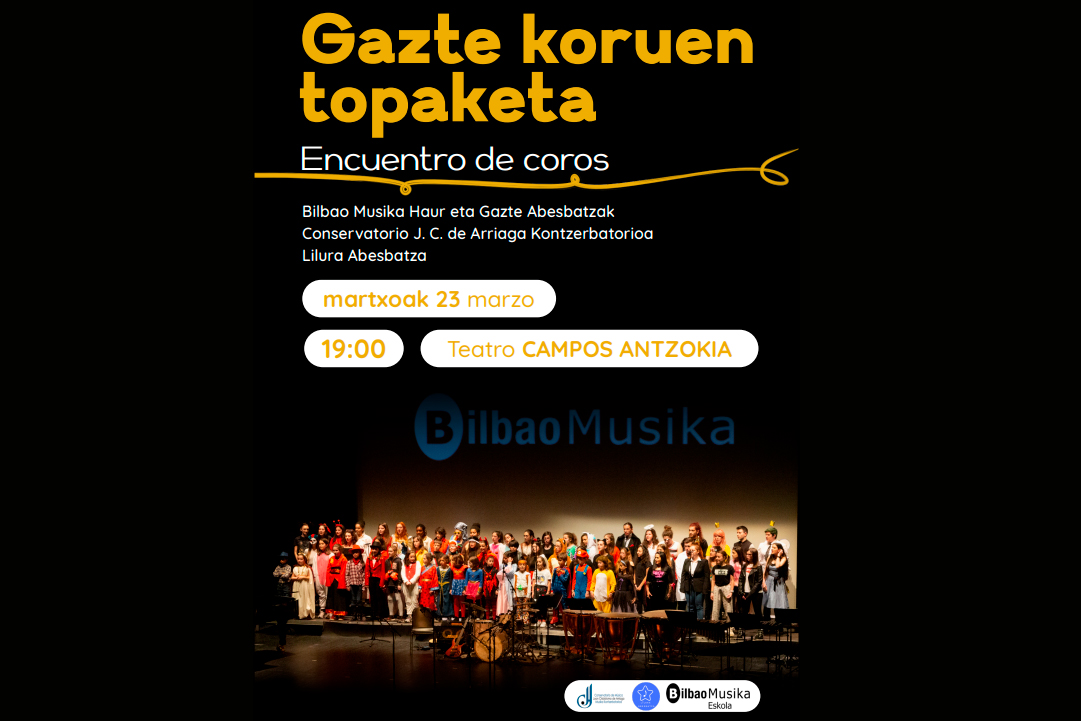 Encuentro de coros j&oacute;venes (Bilbao Musika)