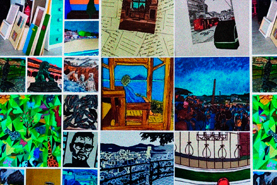 Expodistrito 2026: "Cuadernos de viaje: De la fotografía al lienzo", exposición de Kepa Ortiz