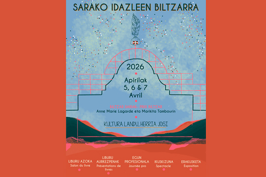 Sarako Idazleen Biltzarra 2026 Sarako Idazleen Biltzarra 2026