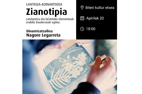 Lantegia-adinartekoa: "Zianotipia"