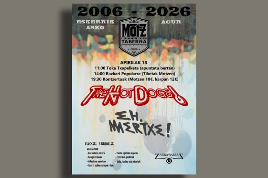 The Hot Dogs + EH, Mertxe!