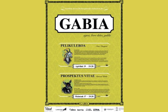 Programa Ciclo Teatra Gabia 2026