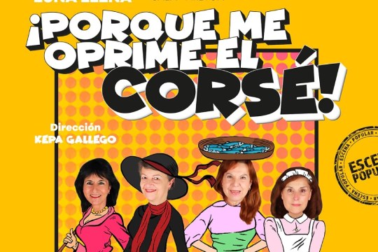 Galdakaoko Antzerki afizionatuaren erakustaldia 2026: "Porque me oprime el corsé" Galdakaoko Antzerki afizionatuaren erakustaldia 2026: "Porque me oprime el corsé"