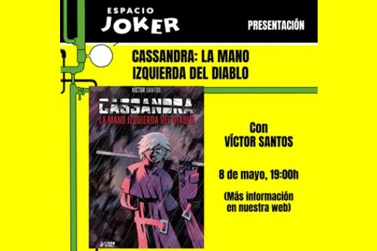 Liburu-aurkezpena: "Cassandra: La mano izquierda del diablo"