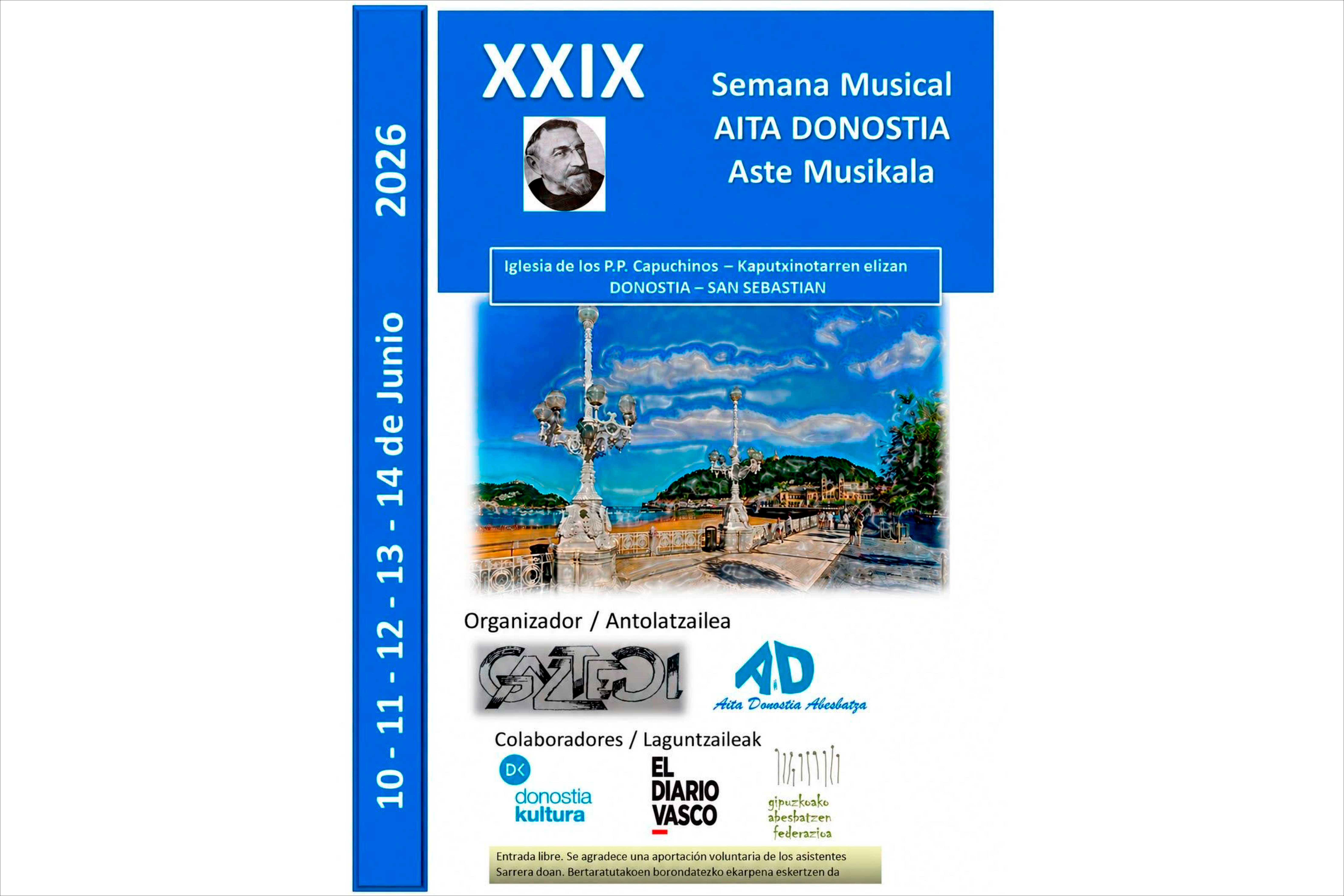 Aita Donostia Musika Astea 2026: Eskola Gurutziaga Aita Donostia Musika Astea 2026: Eskola Gurutziaga