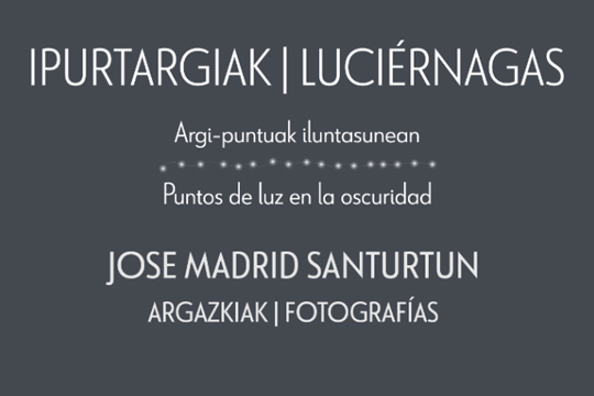 "Ipurtargiak", Jose Madrid Santurtun-en erakusketa "Ipurtargiak", Jose Madrid Santurtun-en erakusketa