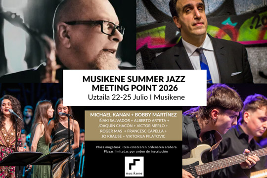 Musikene Summer Jazz Meeting Point 2026