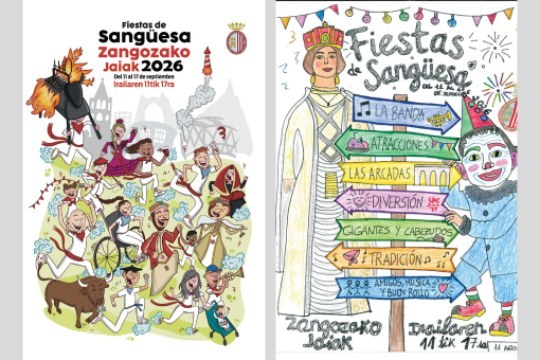 "ZANGOZAKO JAIETAKO KARTELAK"