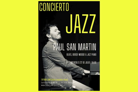 Blues, Boogie Woogie & Jazz Piano, PAUL SAN MARTINekin Blues, Boogie Woogie & Jazz Piano, PAUL SAN MARTINekin