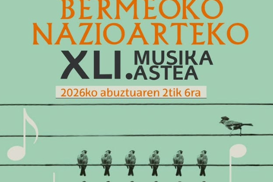 Semana Musical Internacional de Bermeo 2026: Aralar Quartet Semana Musical Internacional de Bermeo 2026: Aralar Quartet