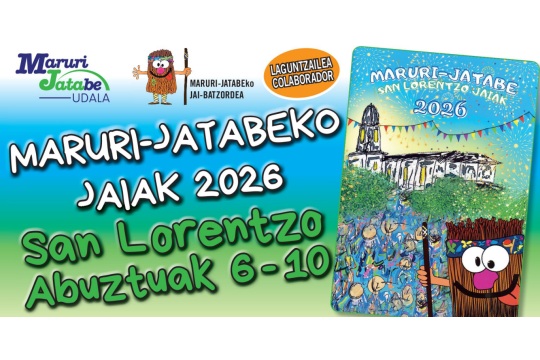Maruri-Jatabeko San Lorentzo Jaiak 2026: Amilotx Dantza Taldea Maruri-Jatabeko San Lorentzo Jaiak 2026: Amilotx Dantza Taldea