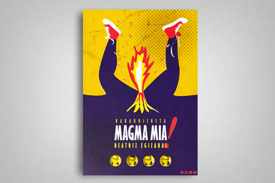 Aste Nagusia de Bilbao 2026 (Txinparta Feminista Konpartsa): "Magma Mia!"