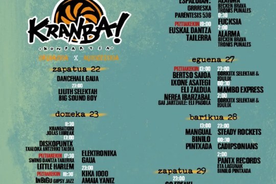 Bilboko Aste Nagusia 2026 (Piztiak eta Kranba! Konpartsak): Euskal dantzak Sigi Sagarekin