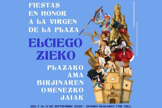 Plazako Ama Birjinaren Jaiak 2026 (Eltziego) Plazako Ama Birjinaren Jaiak 2026 (Eltziego)