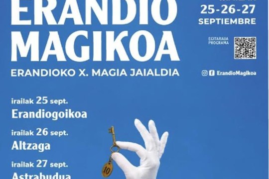 Erandio Magikoa 2026: MAGIA TAILERRA