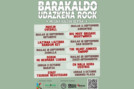 Barakaldo Udazkena Rock 2026 - Kulturklik