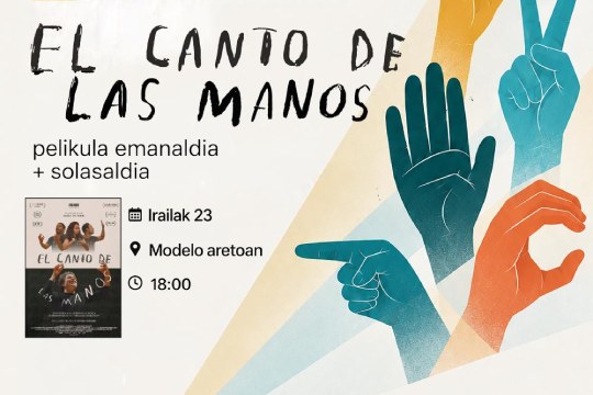 "El canto de las manos" "El canto de las manos"