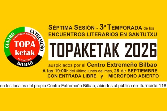 "S&eacute;ptima Sesi&oacute;n de los 'TOPAKETAK 2026' en el Centro Extreme&ntilde;o Bilbao"