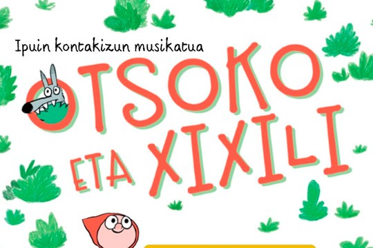 D&iacute;a Internacional de las Bibliotecas 2026: Ipuin kontakizun musikatua: "Otsoko eta Xixili"