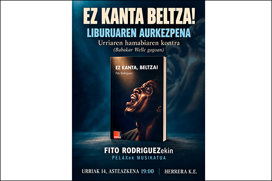 Presentaci&oacute;n del libro: "No cantes negro!". Con Fito Rodriguez, musicalizado por Pelax