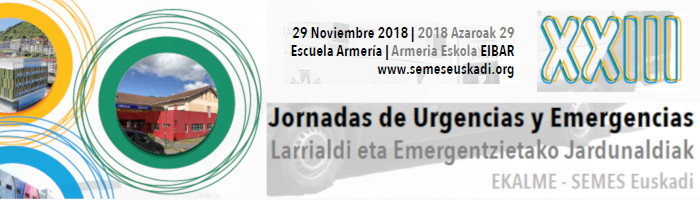 XXIII Jornadas de Urgencias y Emergencias de Euskadi